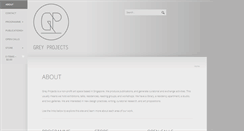 Desktop Screenshot of greyprojects.org